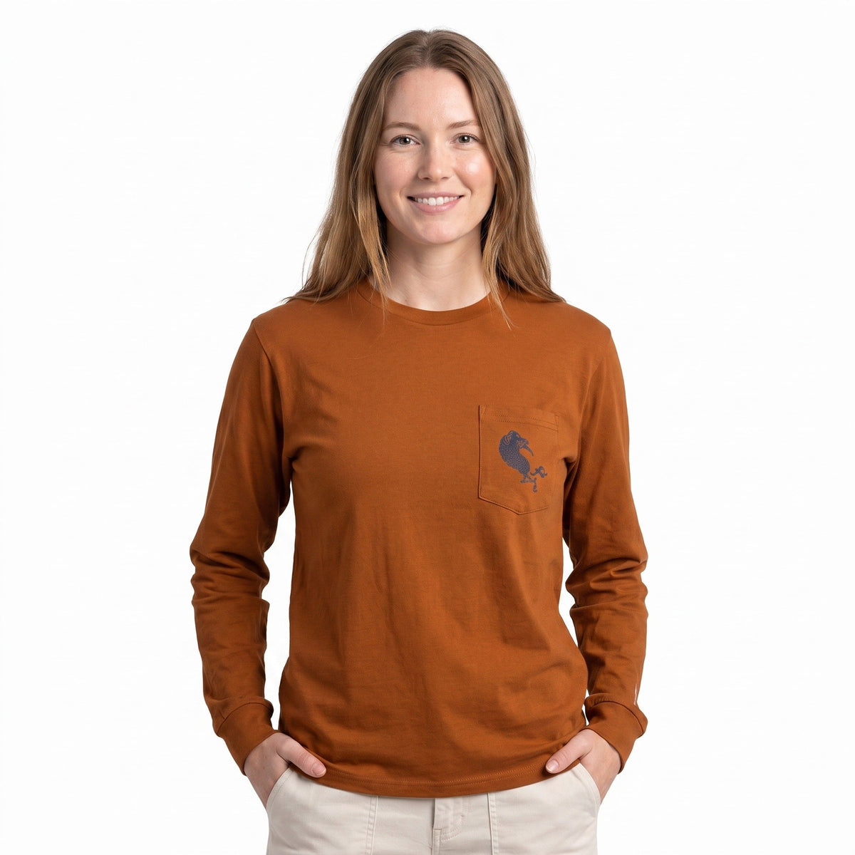 1883 Train Pocket LS - Acorn, front