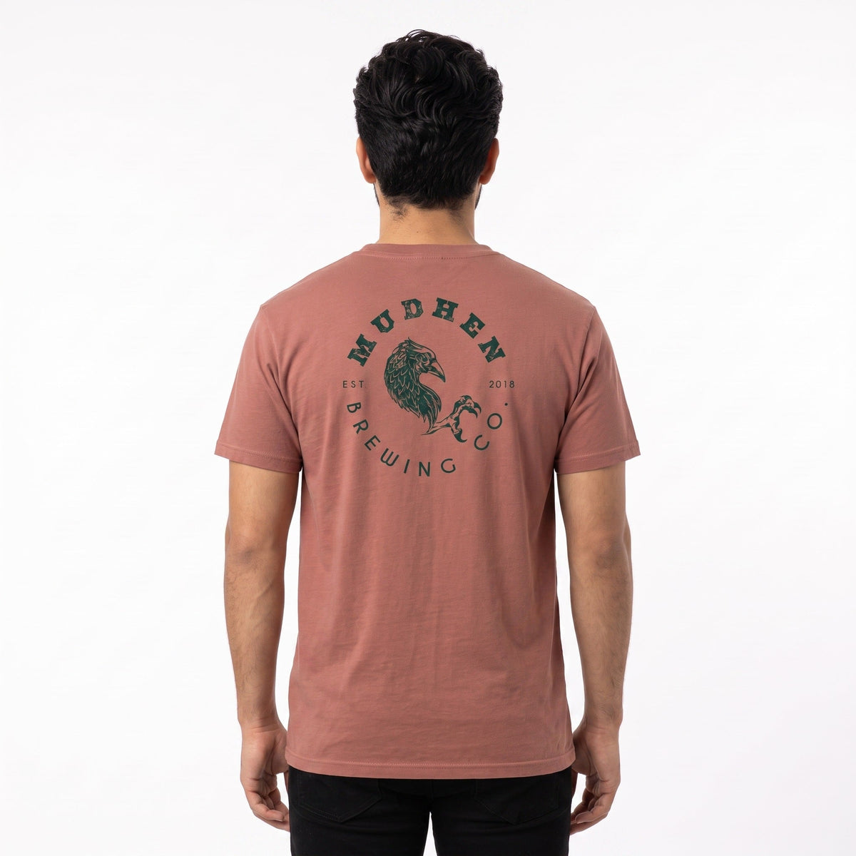 Circle Logo Tee - Desert Clay, back