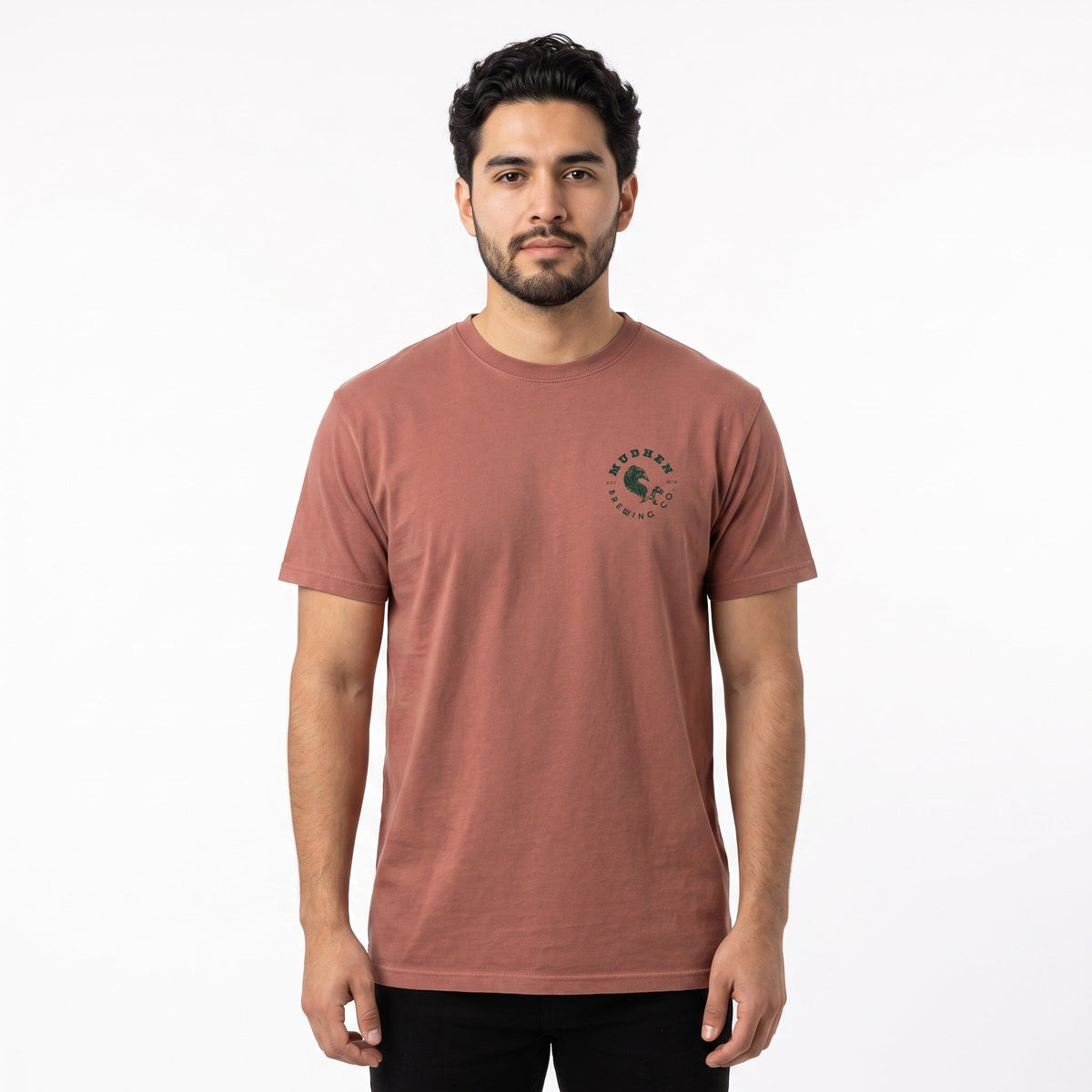 Circle Logo Tee - Desert Clay, front