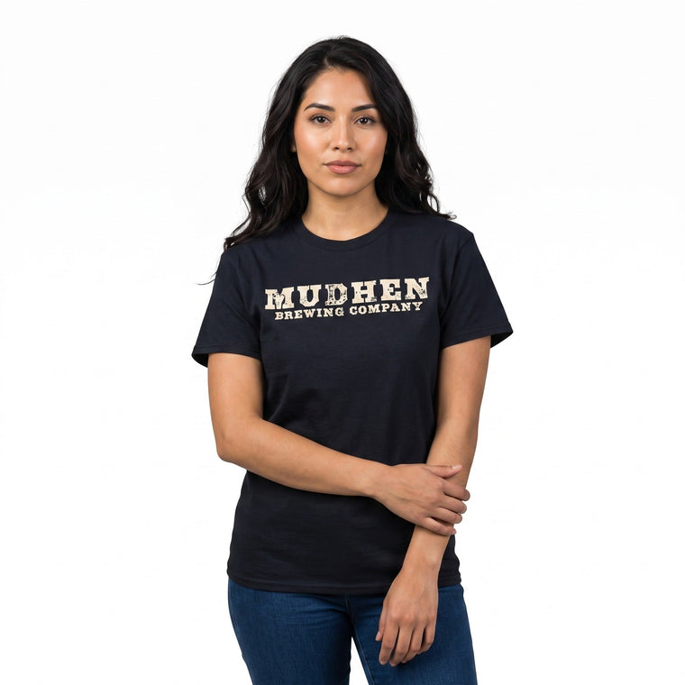 Classic Logo Tee - Black/ Cream