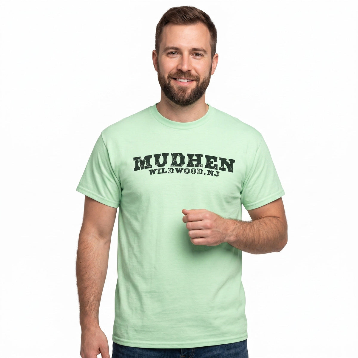 Classic Logo Tee - Seafoam, front
