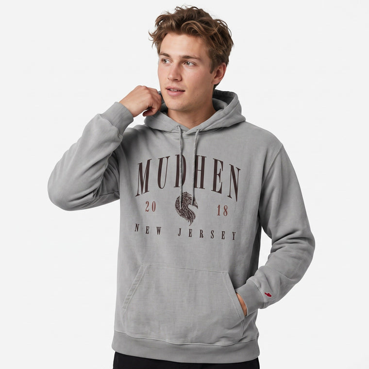 Corded Hoodie - Grey