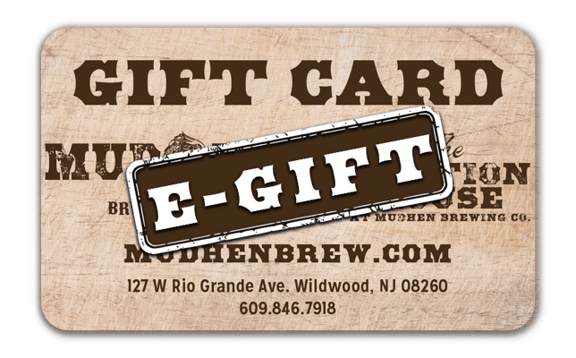 MudHen e-gift card