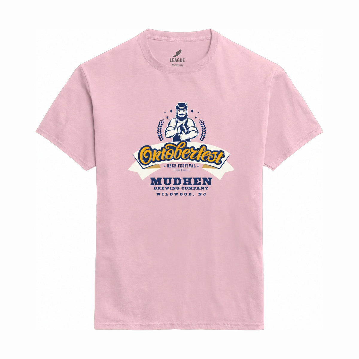 Mudhen Oktoberfest Tee - Pink