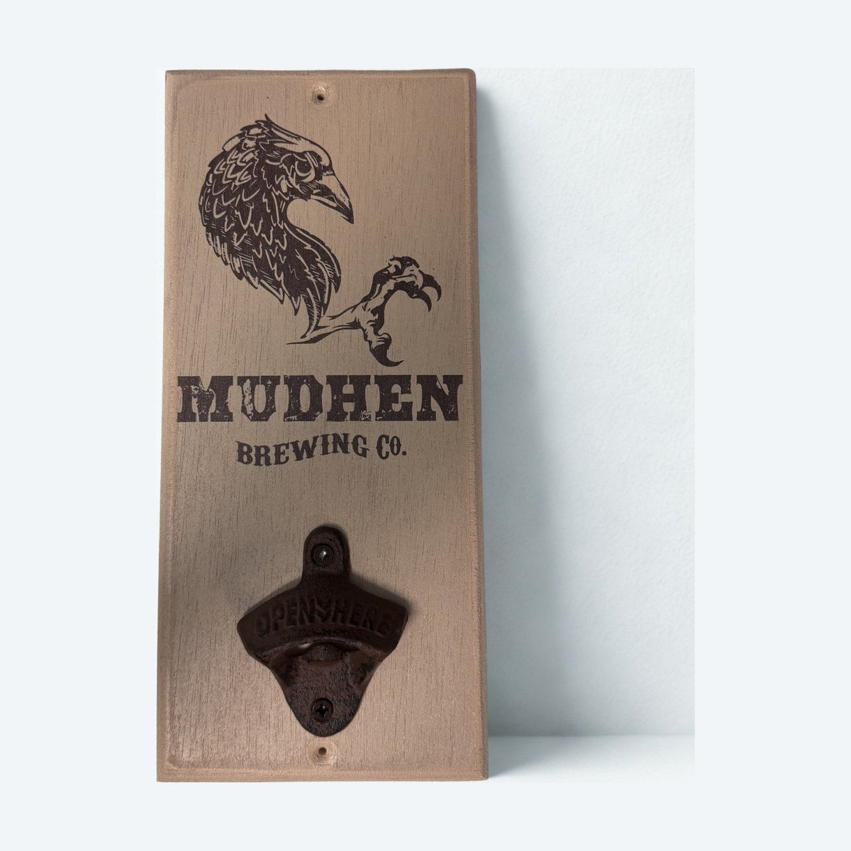 MudHen Wall-Mounted Bottle Opener